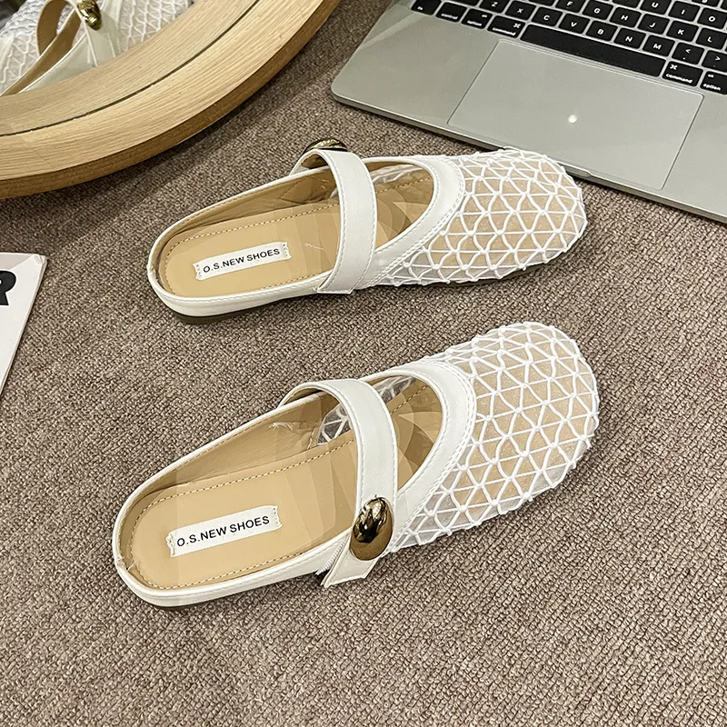 WUJI Odor Resistant Slip Resistant Closed Toe Slippers Women's-4