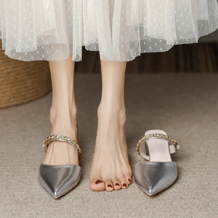 WUJI Slip Resistant Abrasion Resistant Closed Toe Slippers Women's-9