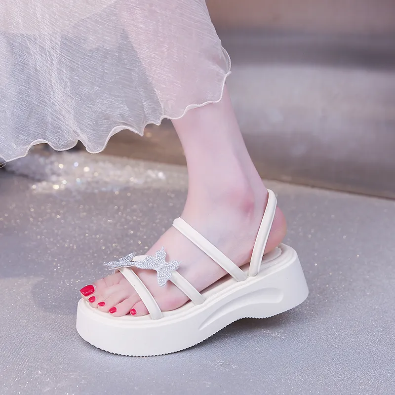 WUJI Rubber Sole Slip Resistant Abrasion Resistant Slide Slippers Women's-8