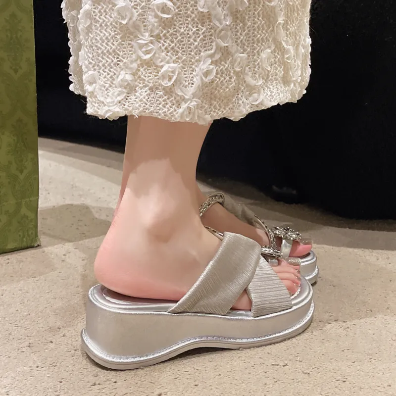 WUJI Slip Resistant Odor Resistant Slide Slippers Women's-13