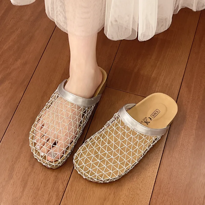 WUJI Slip Resistant Abrasion Resistant Closed Toe Slippers Women's-2