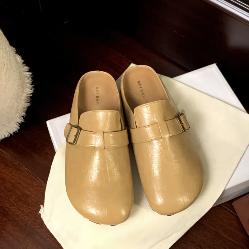 WUJI Slip Resistant Odor Resistant Closed Toe Slippers Women's-19