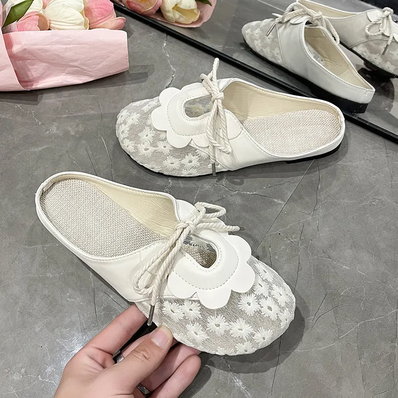 WUJI Odor Resistant Slip Resistant Closed Toe Slippers Women's-4