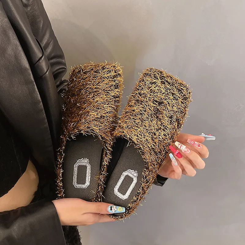 WUJI Slip Resistant Odor Resistant Closed Toe Slippers Women's-9