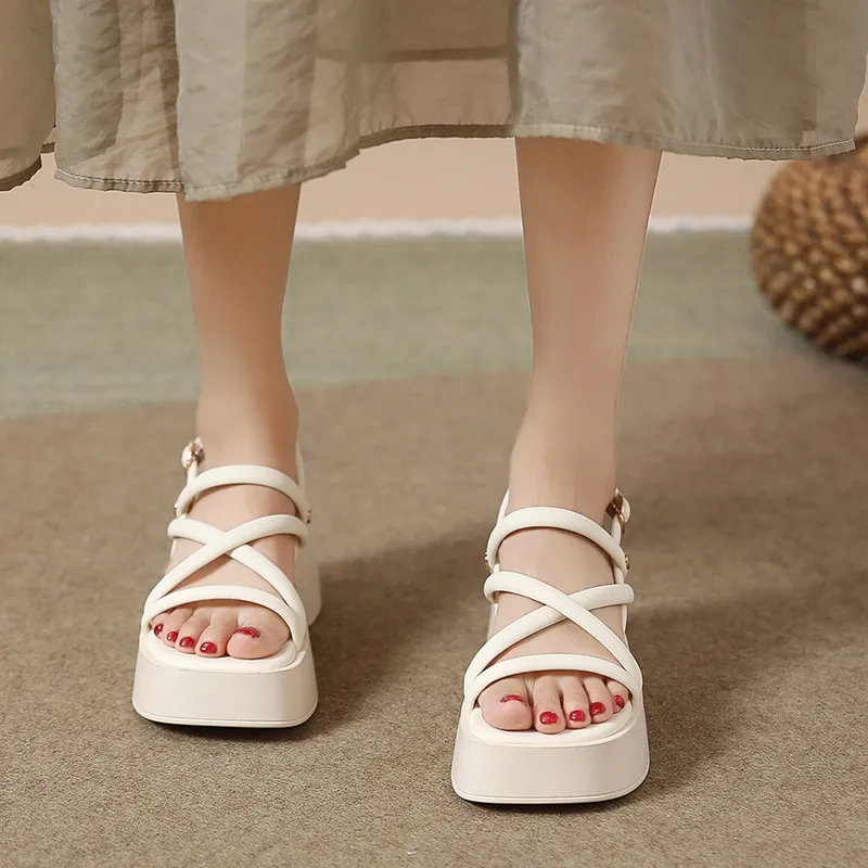 WUJI One Strap Sandals Women's-9