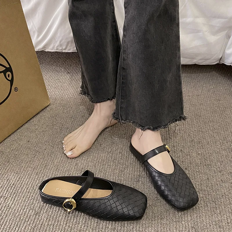 WUJI Slip Resistant Abrasion Resistant Closed Toe Slippers Women's-6