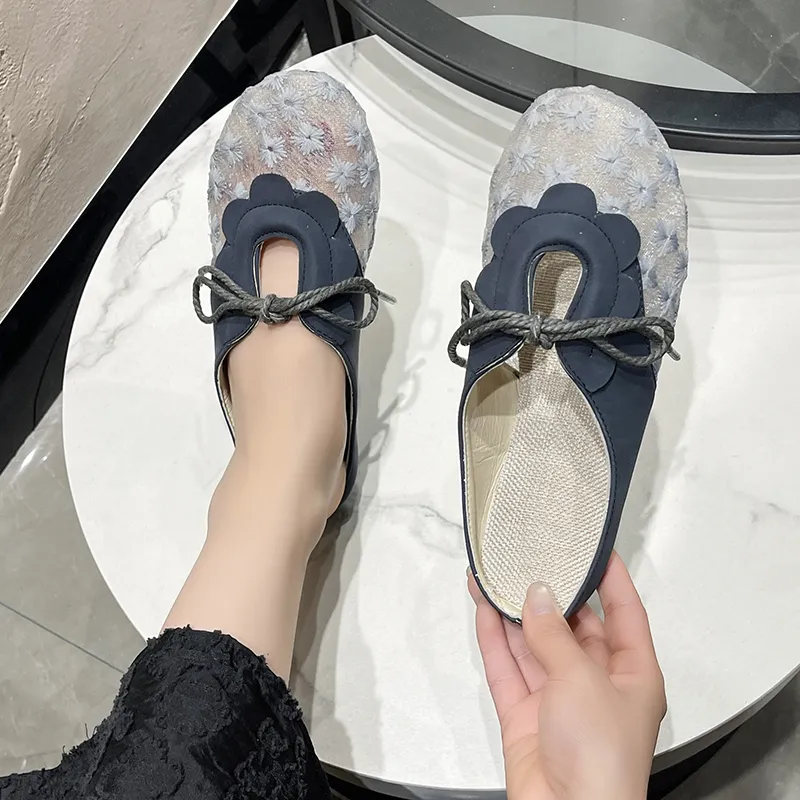 WUJI Odor Resistant Slip Resistant Closed Toe Slippers Women's-7