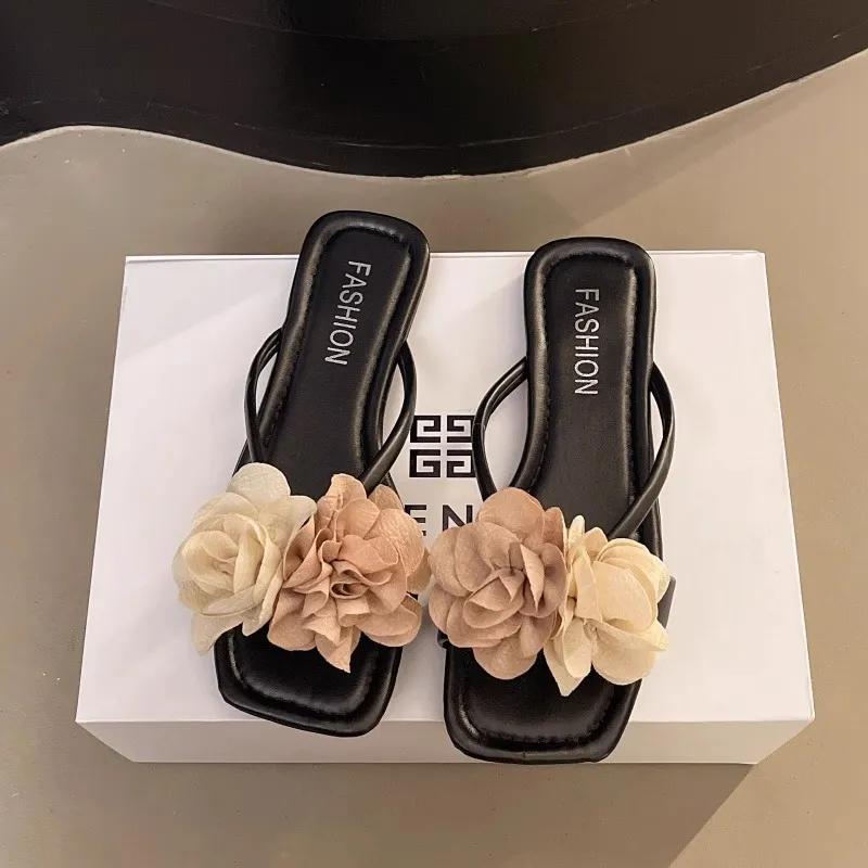 WUJI Slip Resistant Odor Resistant Slide Slippers Women's-5