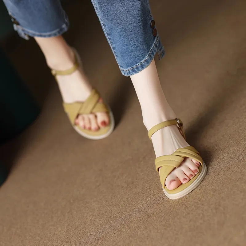 WUJI One Strap Sandals 2.5cm Women's-8