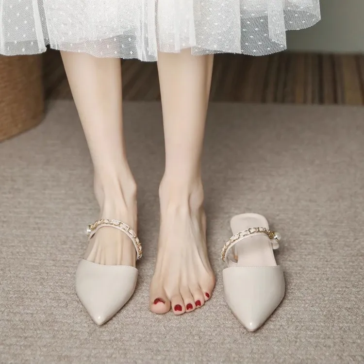 WUJI Slip Resistant Abrasion Resistant Closed Toe Slippers Women's-2