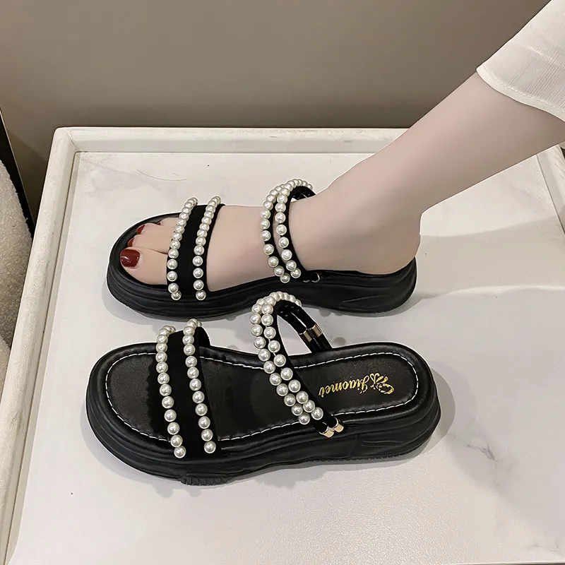 WUJI Slip Resistant Odor Resistant Slide Slippers Women's-3