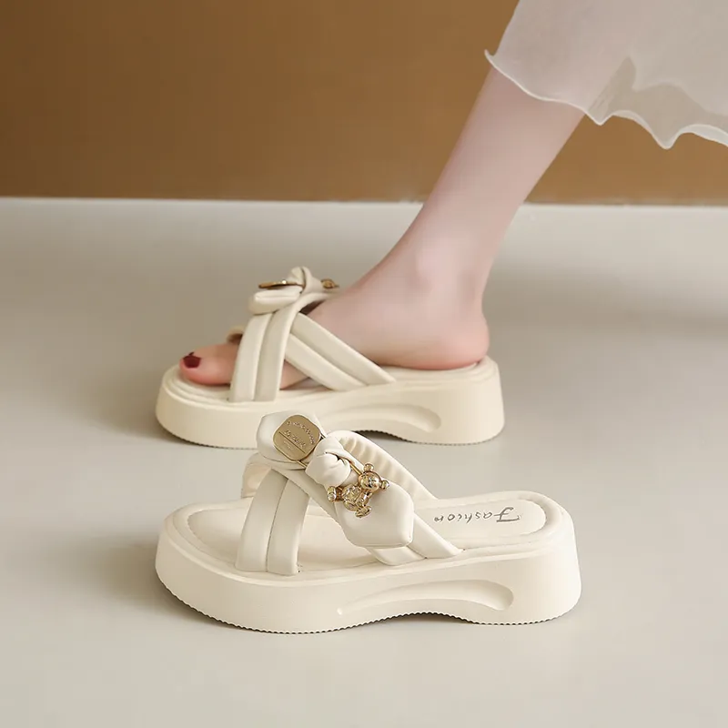 WUJI Slip Resistant Abrasion Resistant Slide Slippers Women's-1