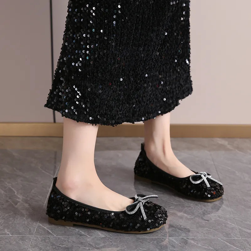 WUJI Women's Casual Shoes Women's Black-3
