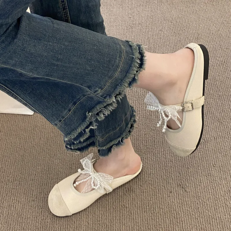 WUJI Slip Resistant Quiet Closed Toe Slippers Women's-2