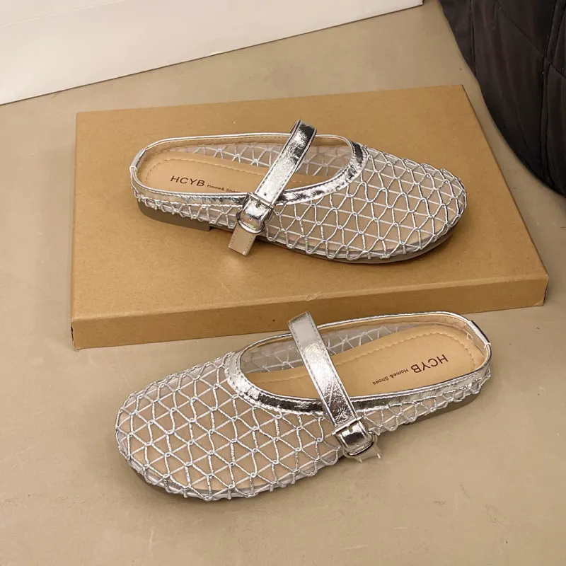 WUJI Abrasion Resistant Slip Resistant Closed Toe Slippers Women's-7