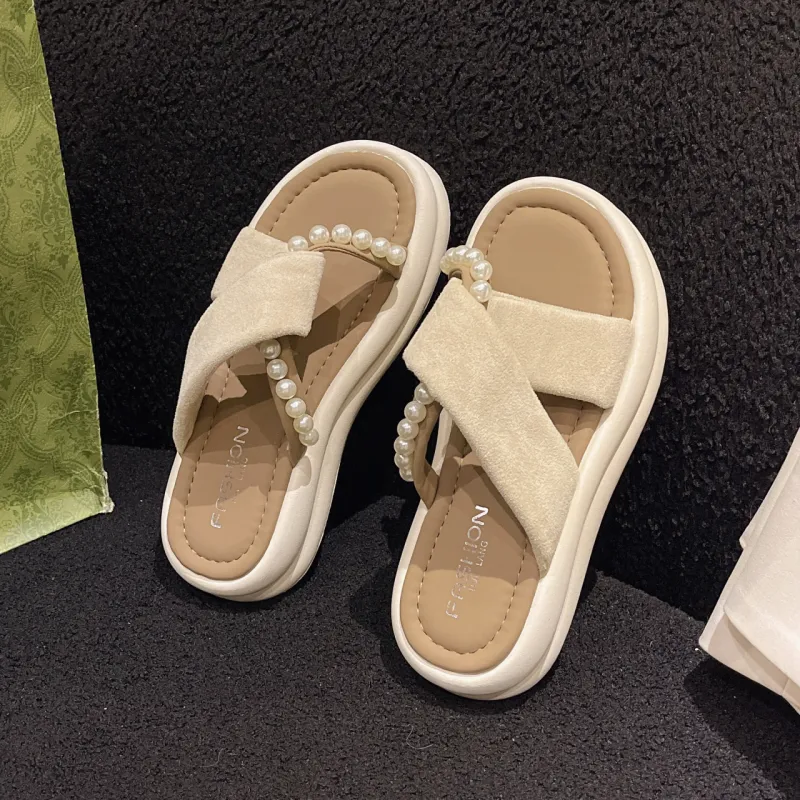 WUJI Slip Resistant Odor Resistant Slide Slippers Women's-9