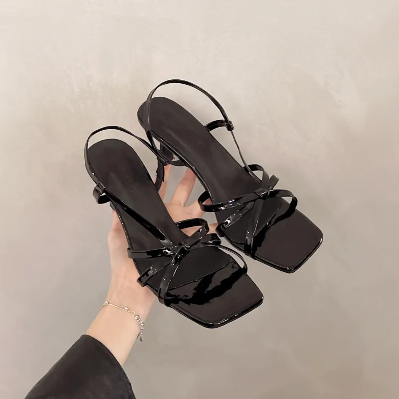 WUJI Slim Heel High Heels 7CM Women's-1