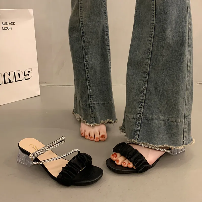 WUJI Slip Resistant Odor Resistant Slide Slippers Women's-2