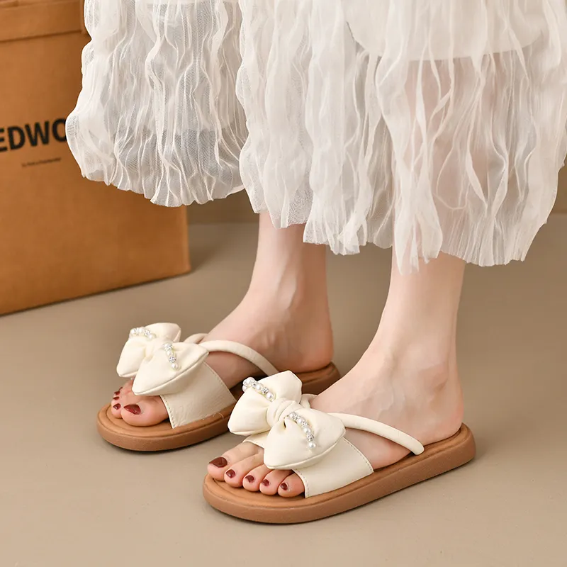 WUJI Slip Resistant Odor Resistant Slide Slippers Women's-2