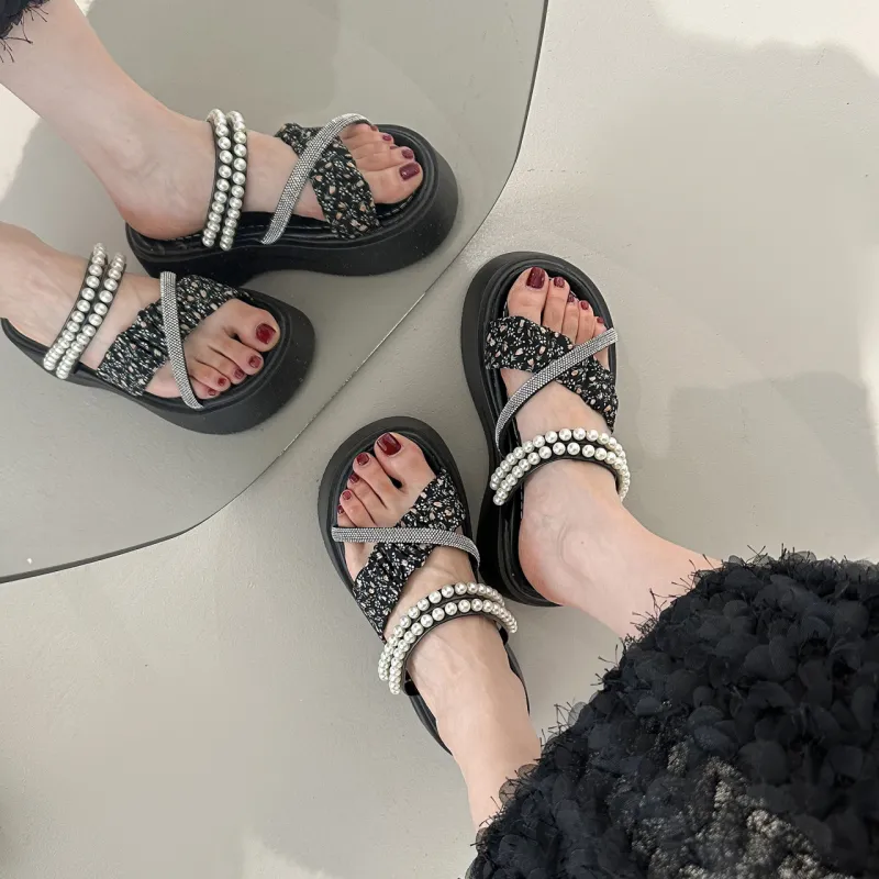WUJI Slip Resistant Odor Resistant Slide Slippers Women's-8