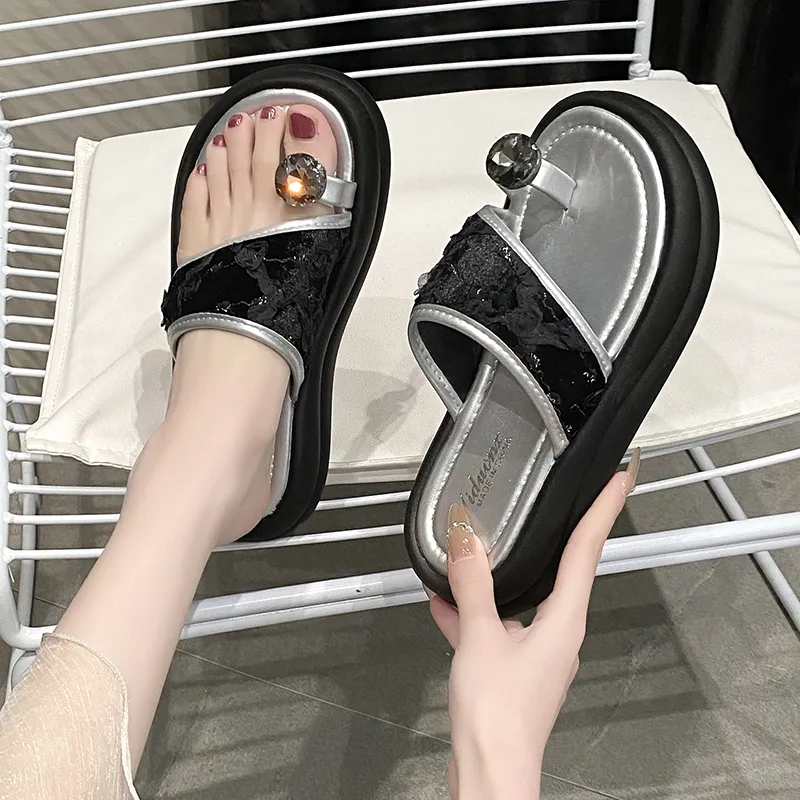 WUJI Slip Resistant Abrasion Resistant Slide Slippers Women's-7