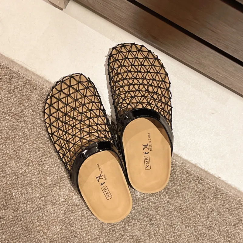 WUJI Slip Resistant Abrasion Resistant Closed Toe Slippers Women's-14