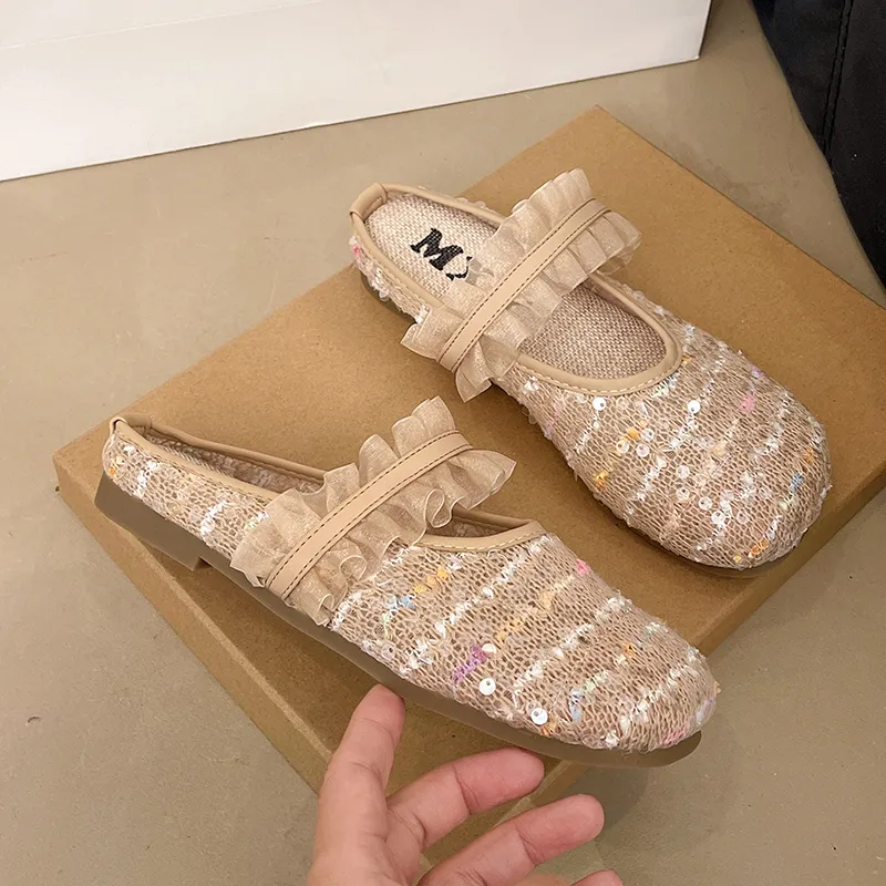 WUJI Rubber Sole Slip Resistant Abrasion Resistant Closed Toe Slippers Women's-4