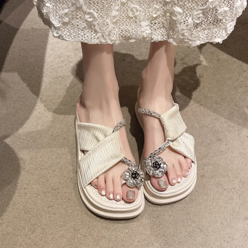 WUJI Slip Resistant Odor Resistant Slide Slippers Women's-7