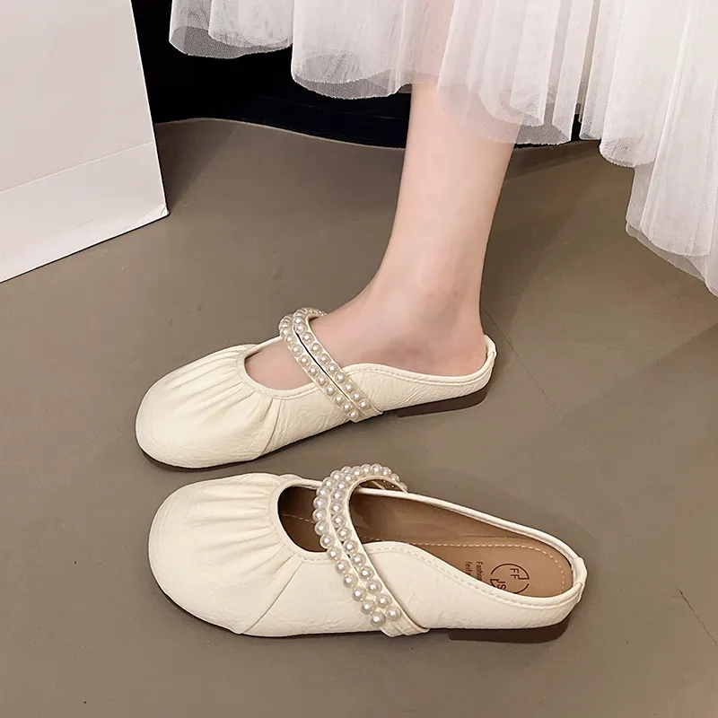 WUJI Slip Resistant Odor Resistant Closed Toe Slippers Women's-7