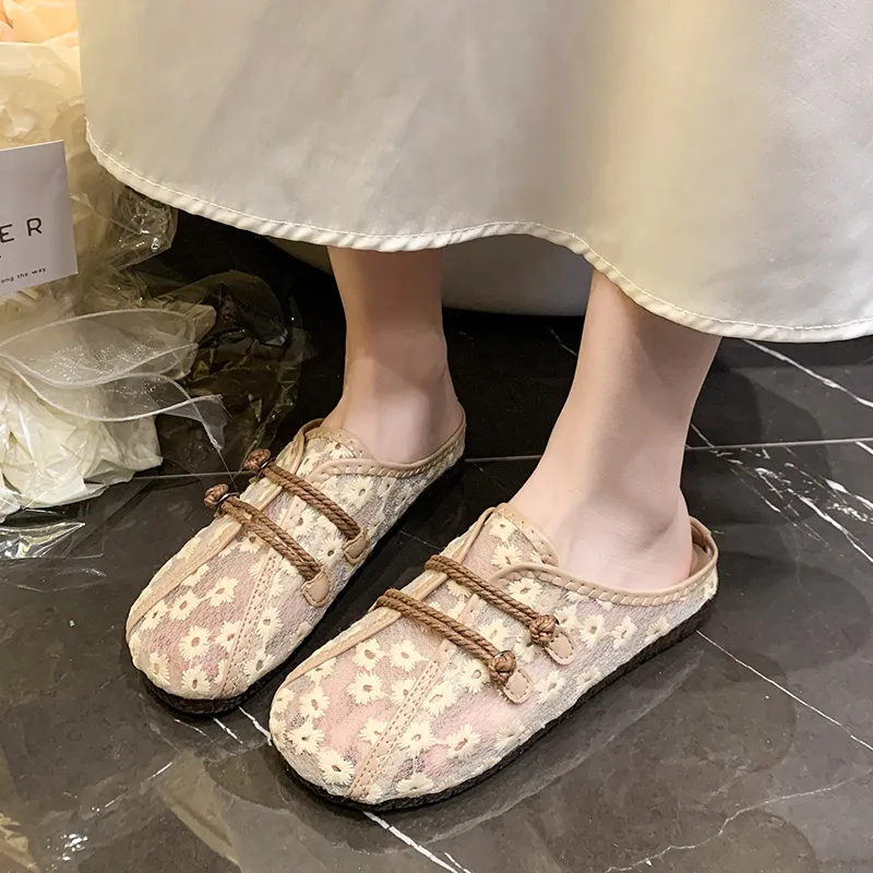 WUJI Slip Resistant Antibacterial Closed Toe Slippers Women's-12