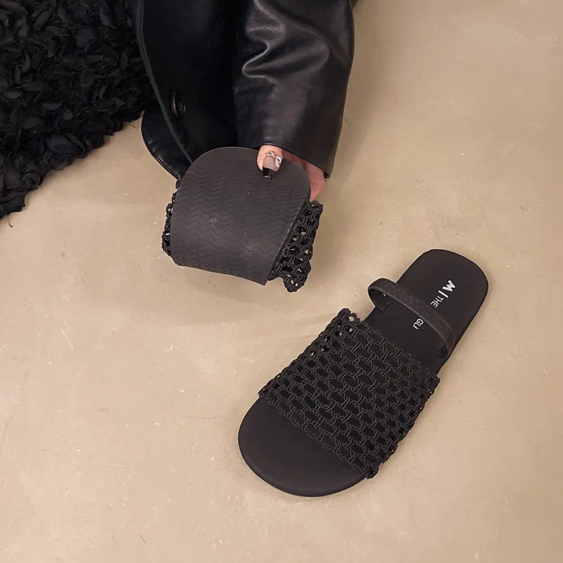 WUJI Abrasion Resistant Slip Resistant Slide Slippers Women's-6