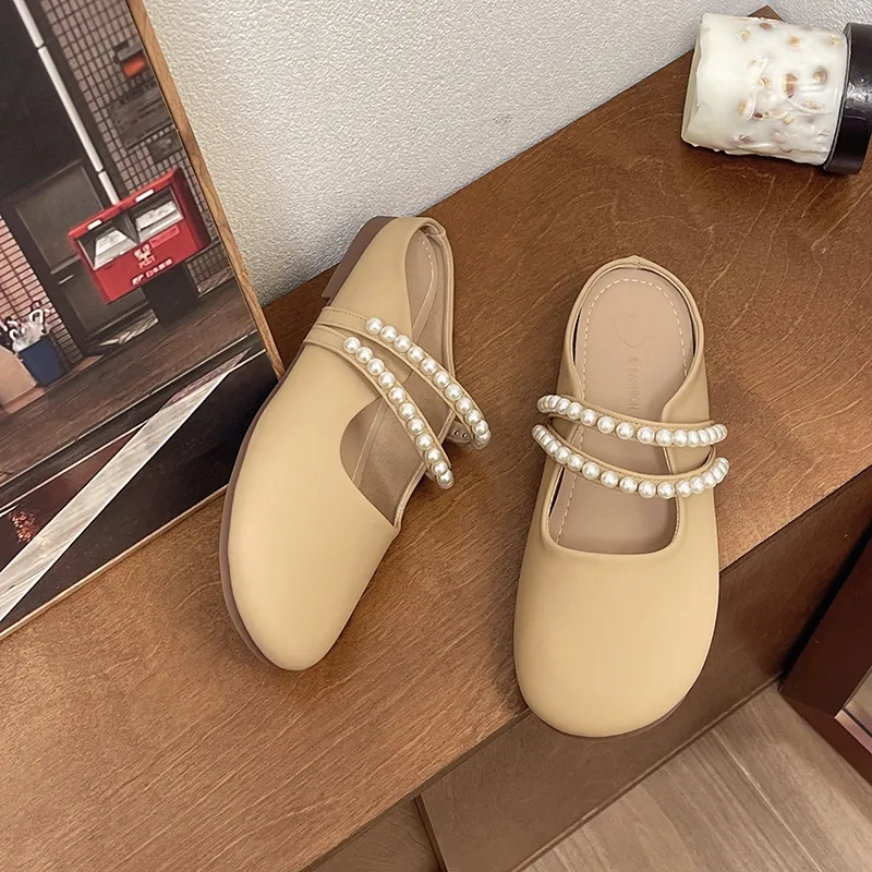 WUJI Rubber Sole Slip Resistant Abrasion Resistant Closed Toe Slippers Women's-7