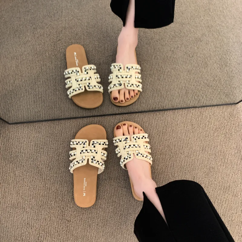 WUJI Slip Resistant Odor Resistant Slide Slippers Women's-13