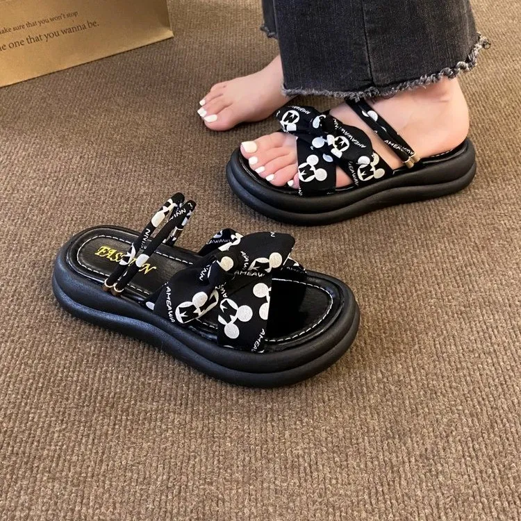 WUJI Slip Resistant Odor Resistant Slide Slippers Women's-4