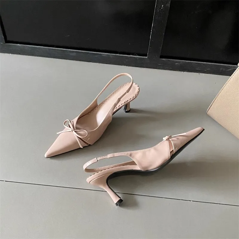 WUJI Slim Heel High Heels Women's-3