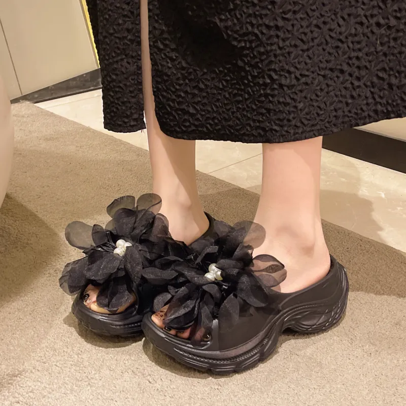 WUJI EVA Slip Resistant Abrasion Resistant Slide Slippers Women's-8