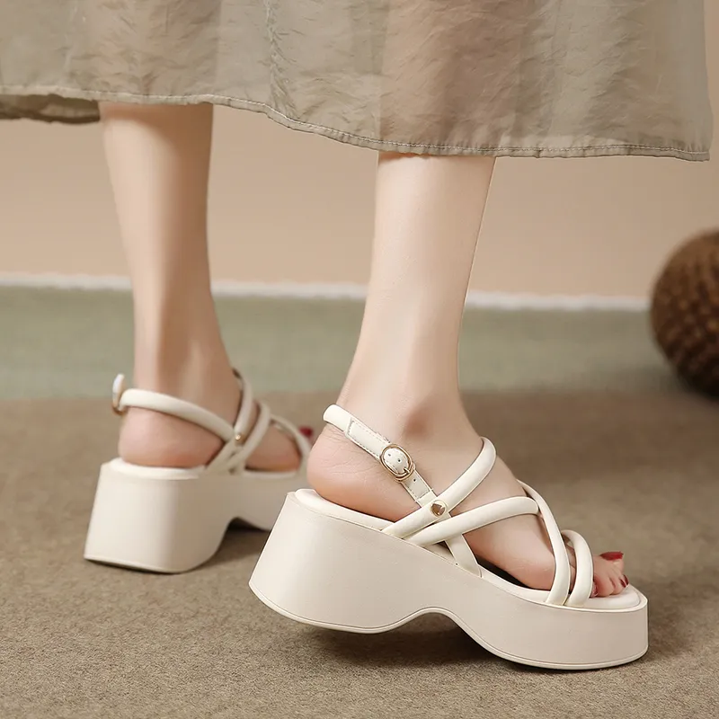 WUJI One Strap Sandals Women's-8