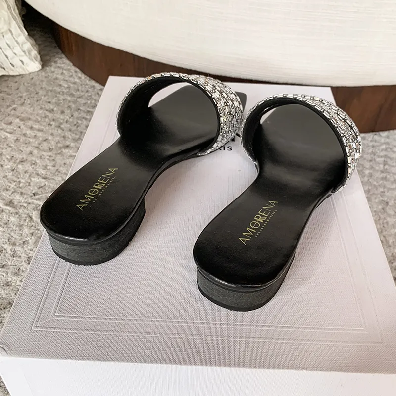 WUJI Slip Resistant Abrasion Resistant Slide Slippers Women's-4