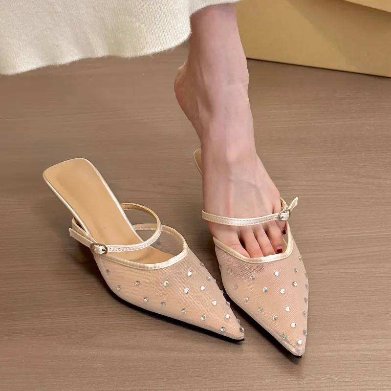 WUJI Odor Resistant Slip Resistant Closed Toe Slippers Women's-4