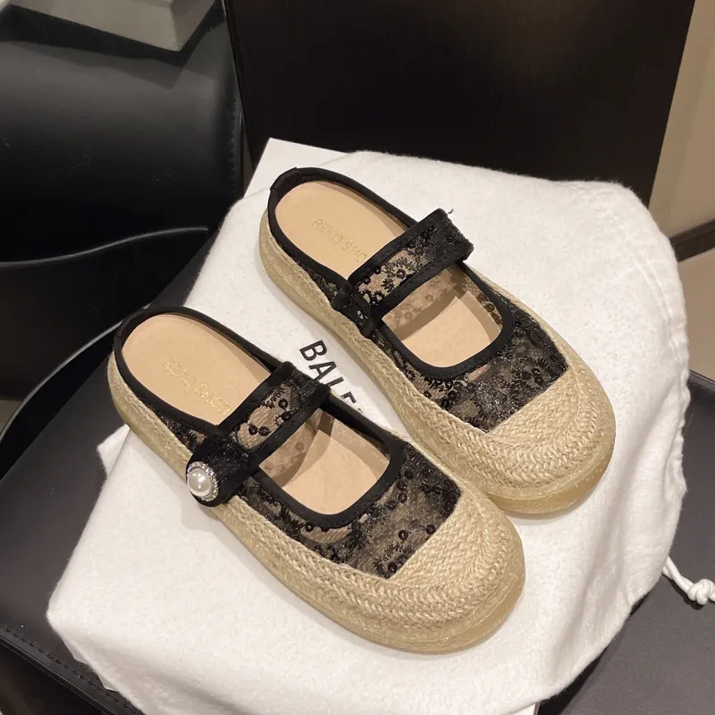 WUJI Cut Out Abrasion Resistant Slip Resistant Closed Toe Slippers Women's-3