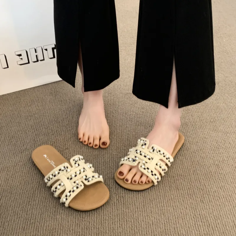WUJI Slip Resistant Odor Resistant Slide Slippers Women's-14
