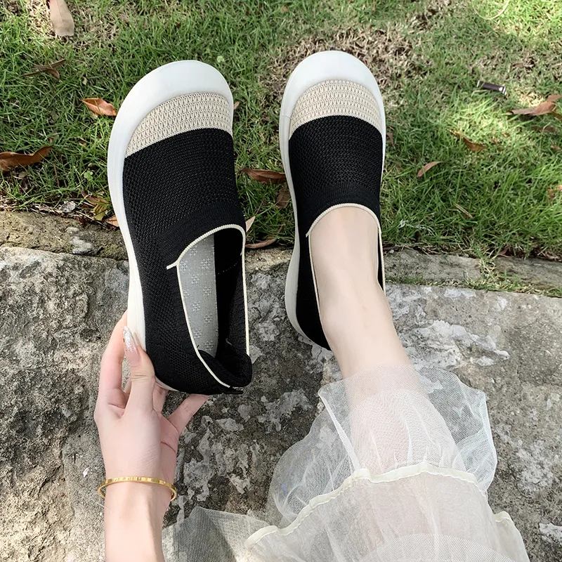 WUJI Breathable, Slip Resistant, And Abrasion Resistant Low Top Casual Shoes Women's-1