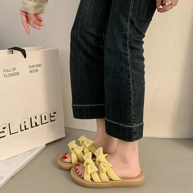 WUJI Slip Resistant Odor Resistant Slide Slippers Women's-6