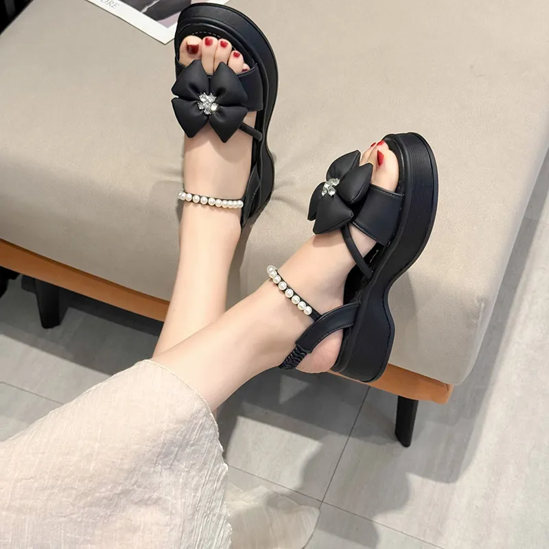 WUJI One Strap Sandals 3CM Women's-4
