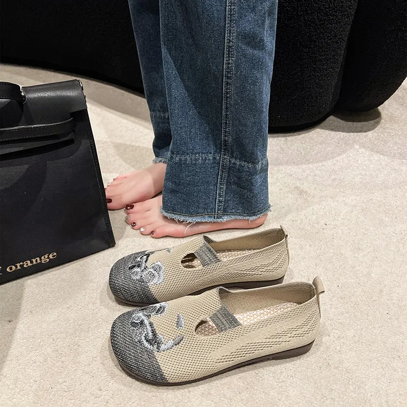 WUJI Anti Slip Wear Resistant Low Top Casual Shoes Women's-4