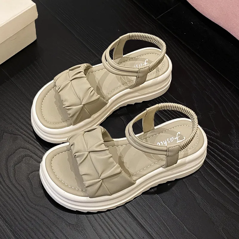 WUJI One Strap Sandals 5cm Women's-7
