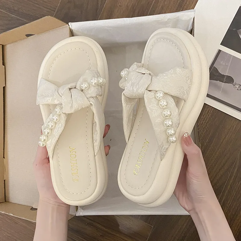 WUJI Slip Resistant Abrasion Resistant Slide Slippers Women's-17