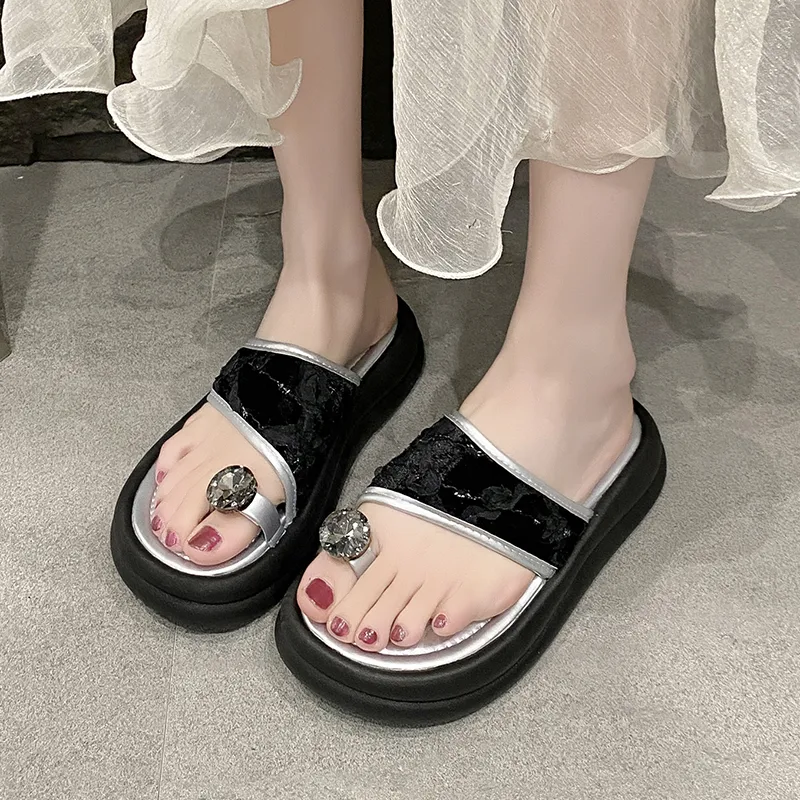 WUJI Slip Resistant Abrasion Resistant Slide Slippers Women's-9