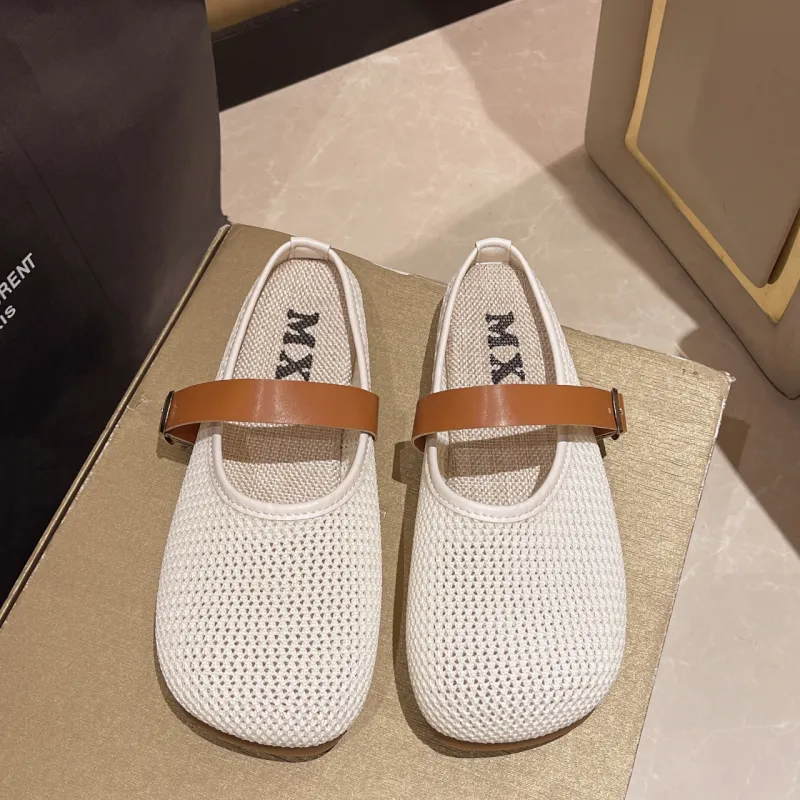 WUJI Cut Out Slip Resistant Abrasion Resistant Closed Toe Slippers Women's-13