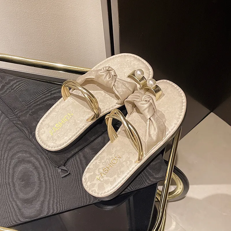 WUJI Slip Resistant Abrasion Resistant Slide Slippers Women's-3